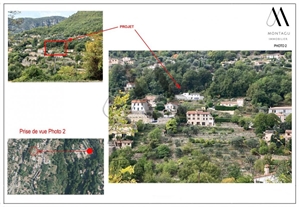 terrain à la vente -   06620  LE BAR SUR LOUP, surface 810 m2 vente terrain - UBI449031131